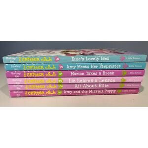 Bundle of 6 Books from "The Critter Club" Series